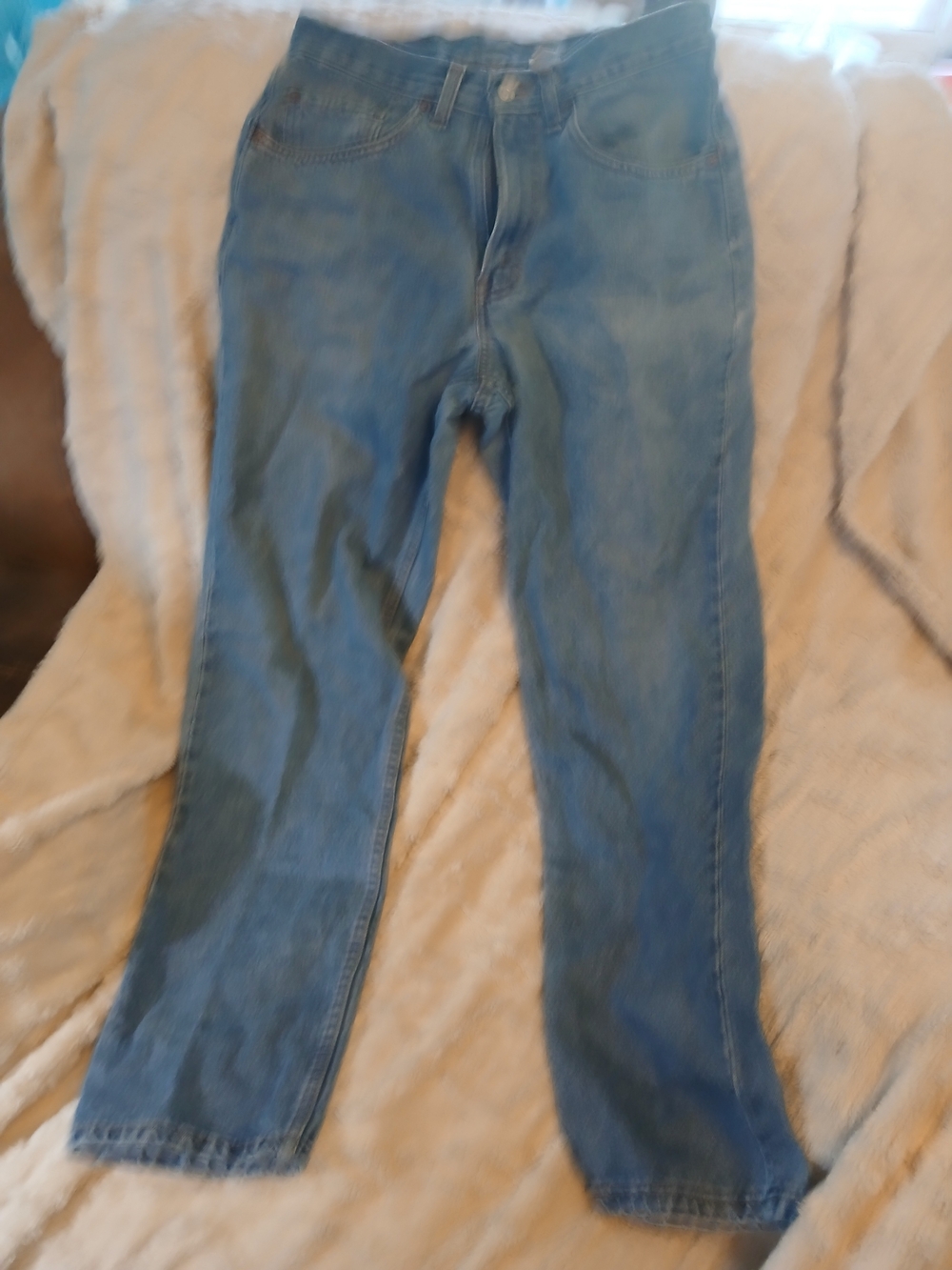 Levi's Medium Blue Straight Leg Women's Jeans